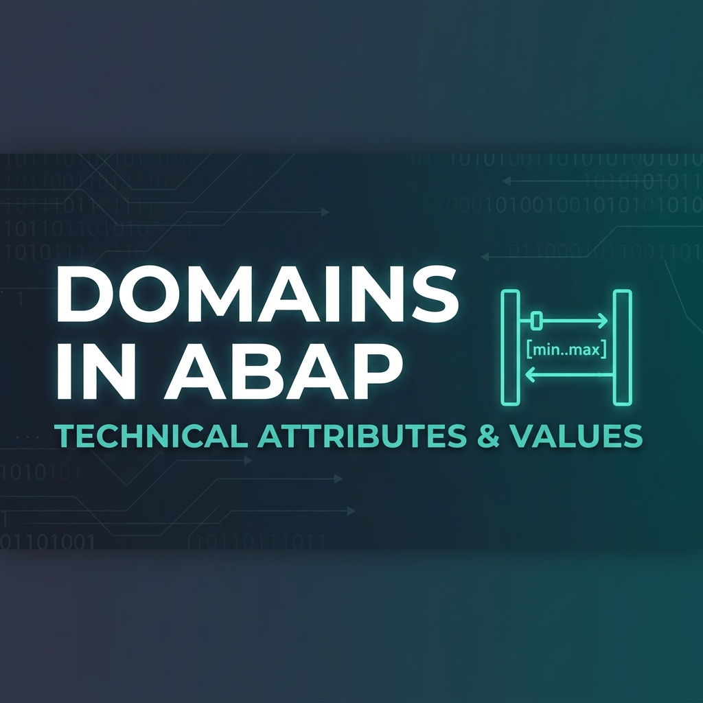 What is a Domain in SAP ABAP? (SE11)
