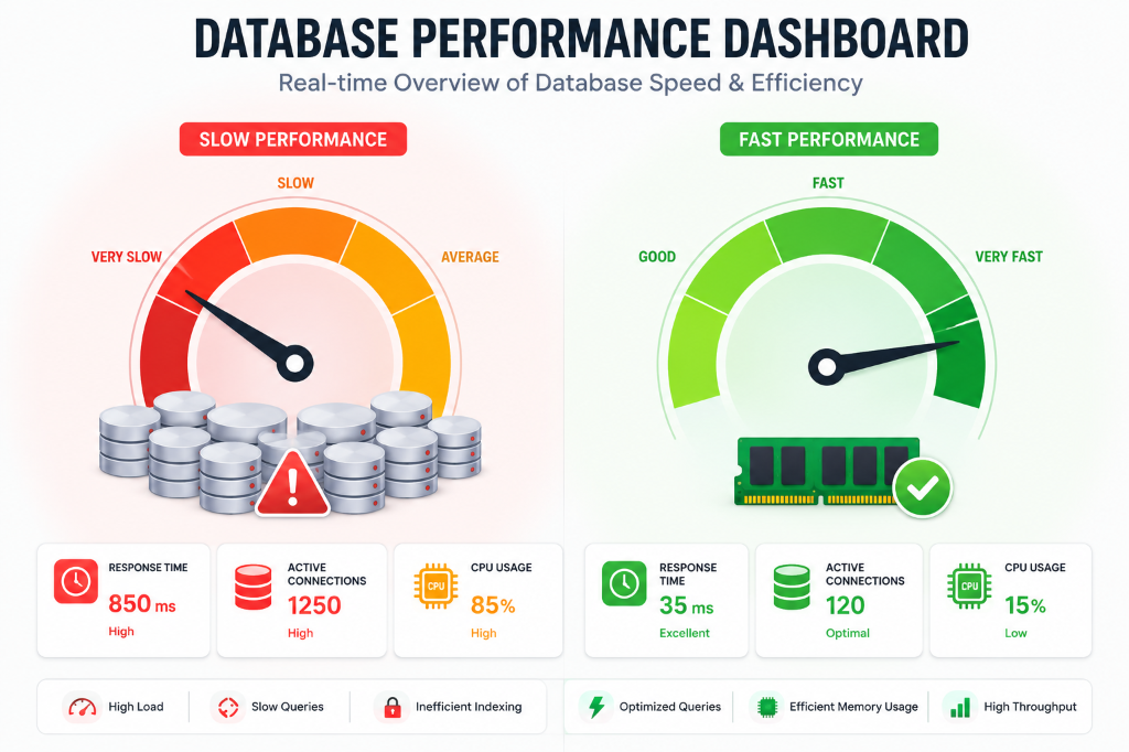 Linear vs Binary Search Performance Dashboard