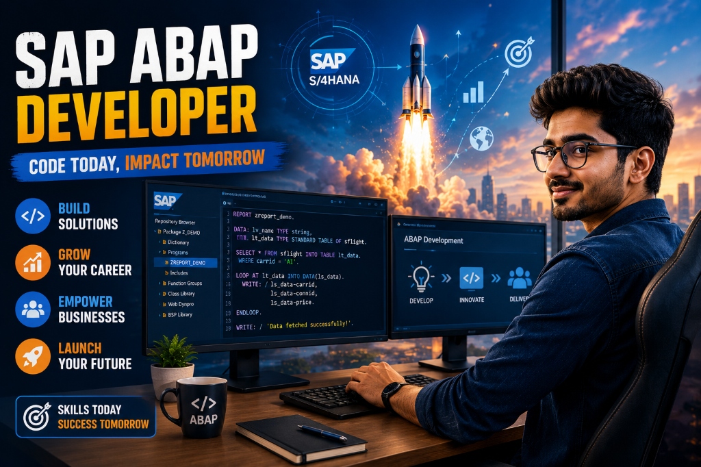 SAP ABAP Developer Coding Solutions on Dashboard Monitor