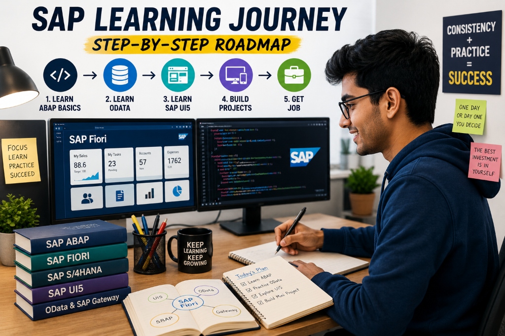 SAP Fiori Learning Journey Step-by-Step Roadmap