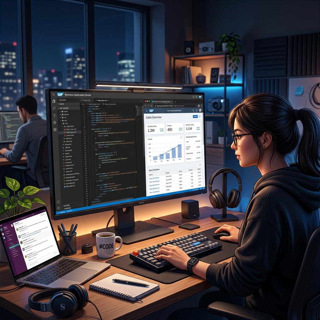 Practice SAPUI5 in Business Application Studio