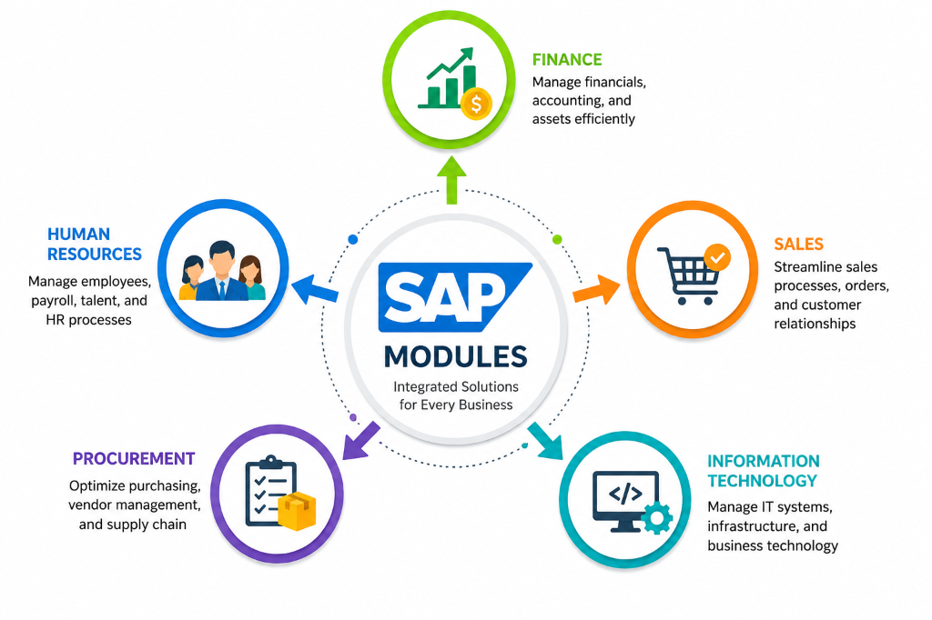 Core SAP Modules and Integrated Business Solutions