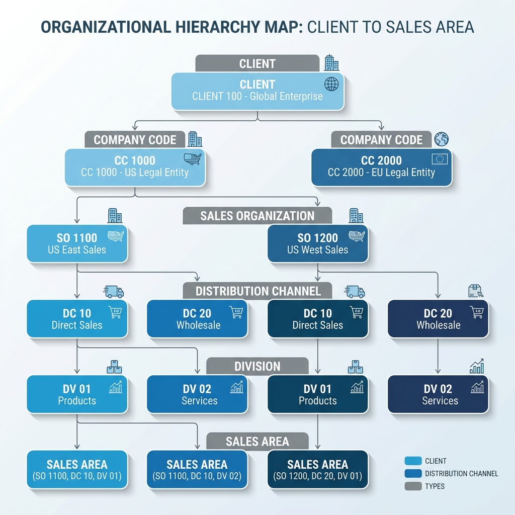 SAP SD Enterprise Structure