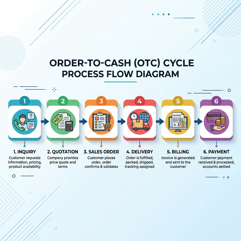 Order-to-Cash Cycle Flow