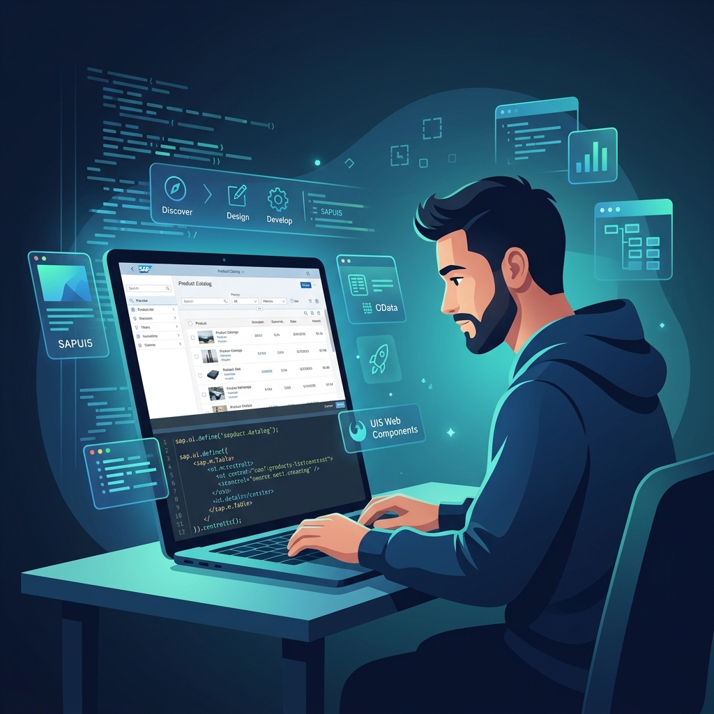 Creating Your First SAPUI5 Application — A Beginner's Step by Step Guide That Actually Makes Sense